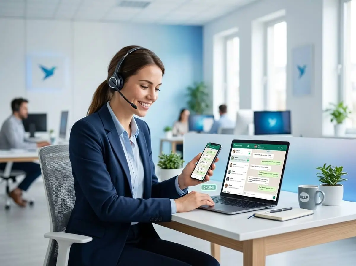 Klantenservice van Premium Dutch IPTV helpt via WhatsApp bij vragen over het 1 jaar IPTV abonnement